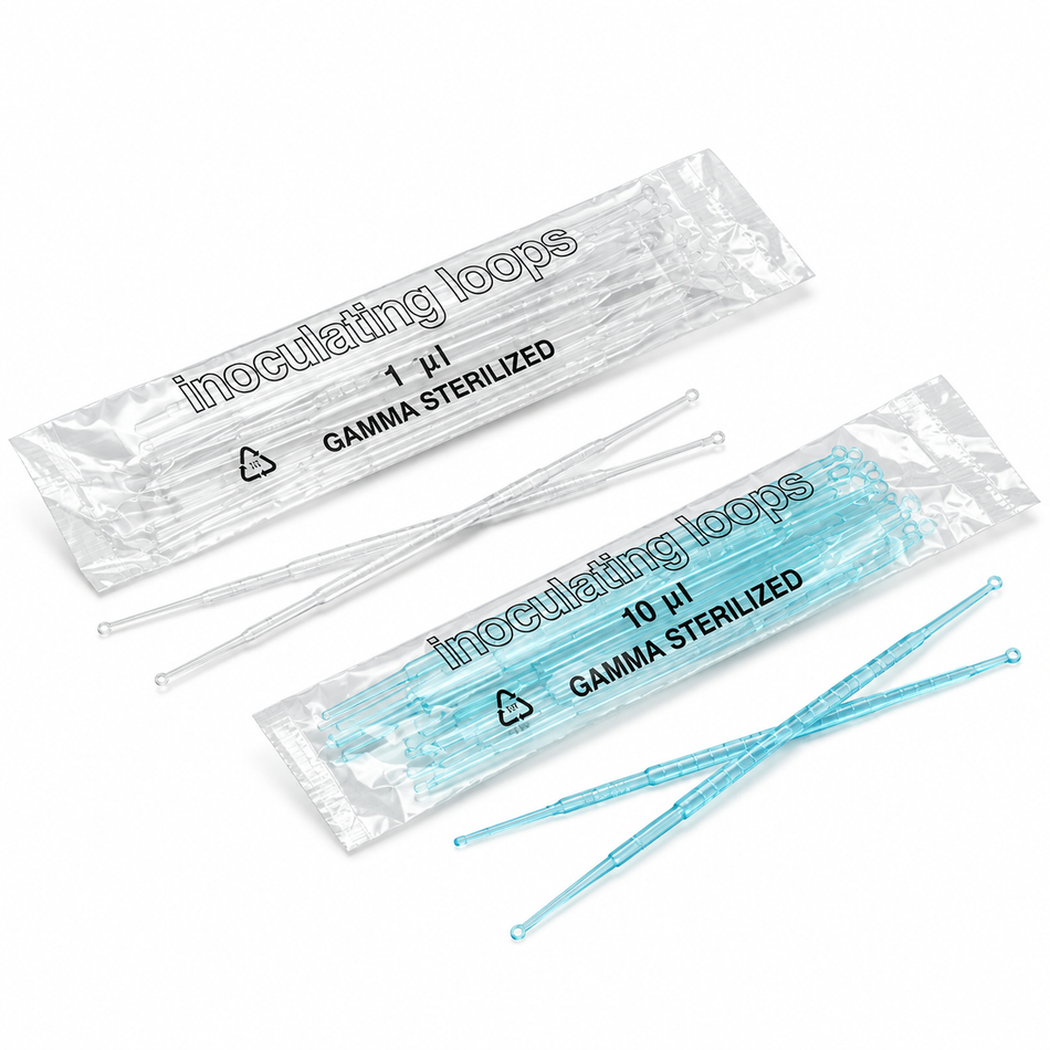 Kartell Inoculating Loops and Needles High Impact Polystyrene Pack of 20