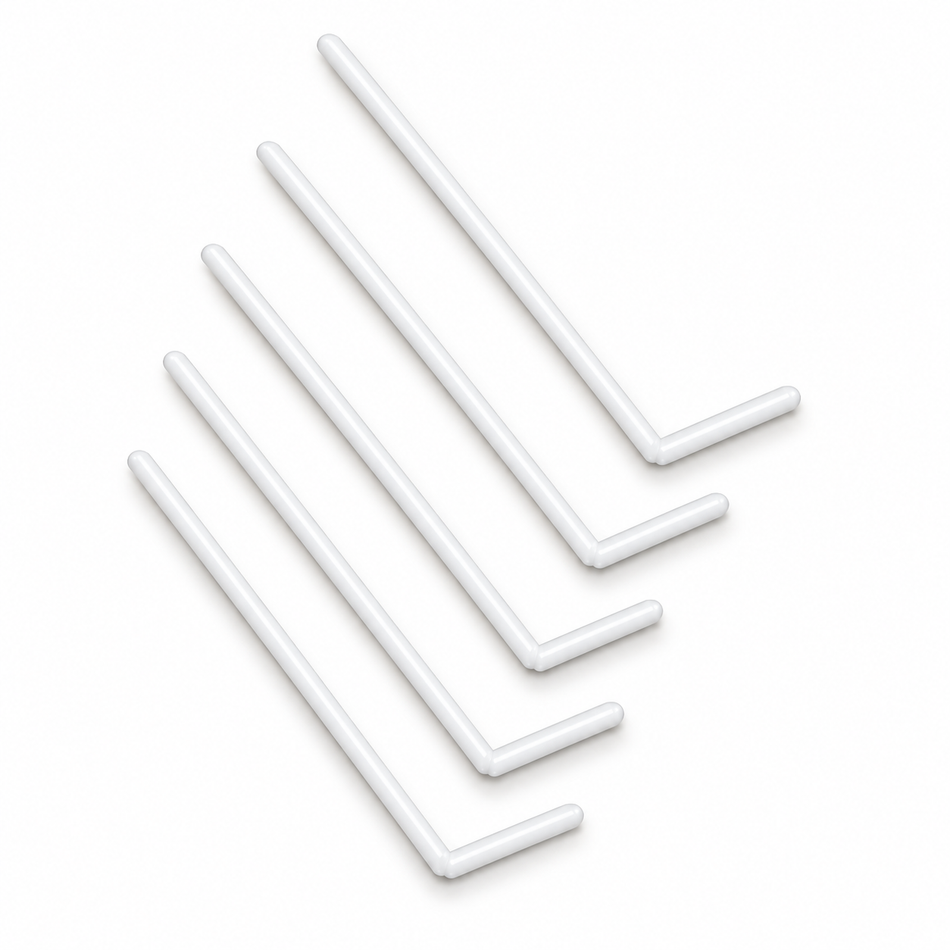 Kartell L-Shaped Bacteriological Spreader Polystyrene Pack of 5