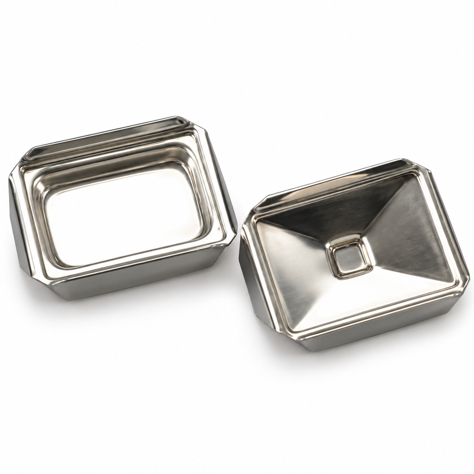 Kartell Metal Trays for Histology Stainless Steel Pack of 10