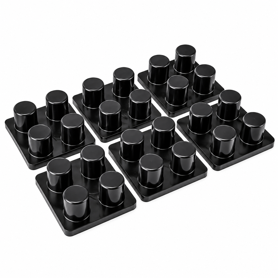 Kartell Micro Test Tube Rack Linking Clips Polypropylene PP Pack of 6