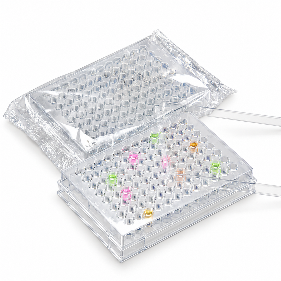 Kartell Microtitre Plate Polystyrene Aseptic 96 Well Pack of 50