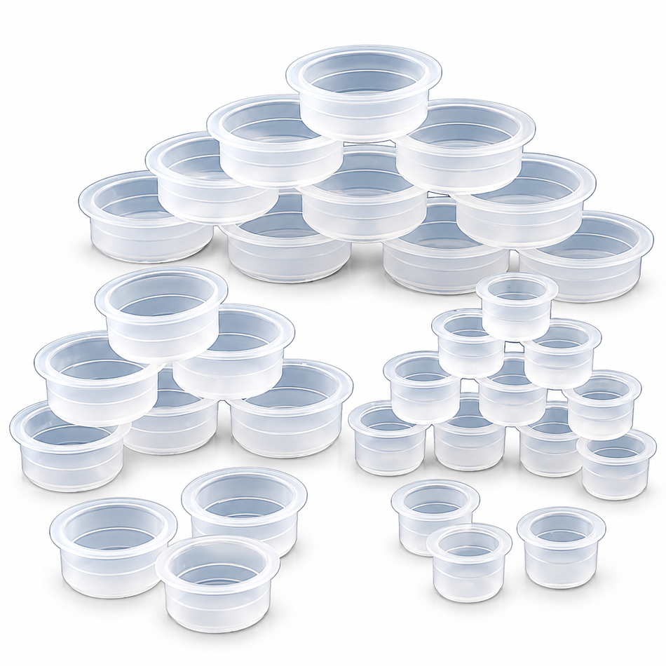 Kartell Test Tube Cap Polyethylene PE Pack of 100