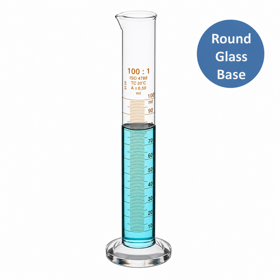 Measuring Cylinder Accuracy As per, Class B