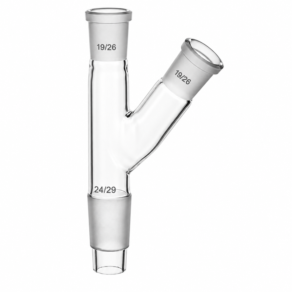 Multiple Adapter with Two Necks One Vertical & One at 45°