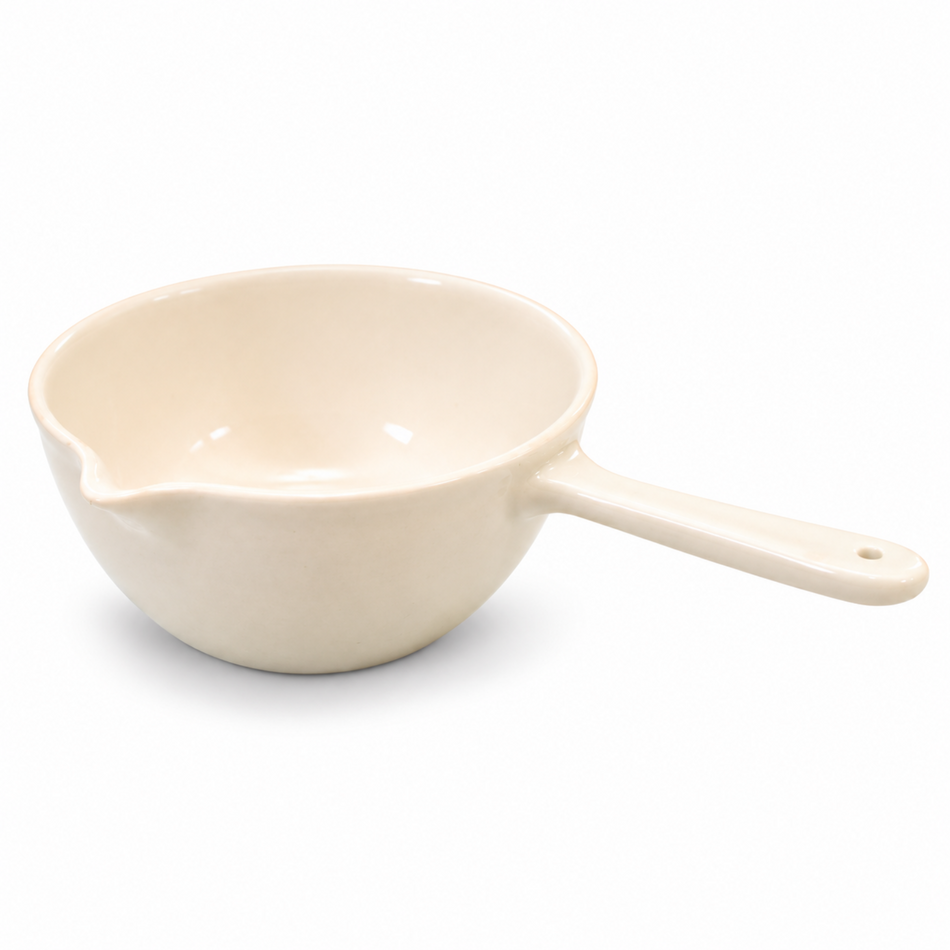 GLS Porcelain Casserole 20–1200ml Capacity for High-Temperature Laboratory Applications