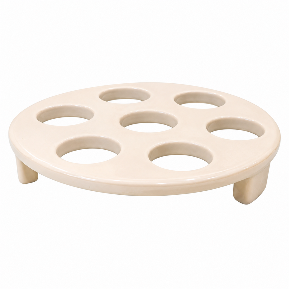 GLS Porcelain Desiccator Plate with Stand 95–230mm Diameter