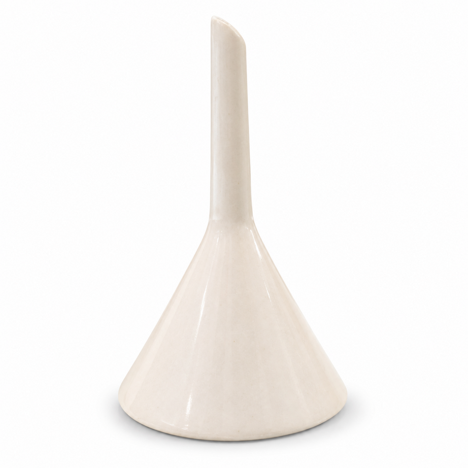 GLS Porcelain Hirsch Funnel 30–94mm Diameter for High-Temperature Laboratory Applications