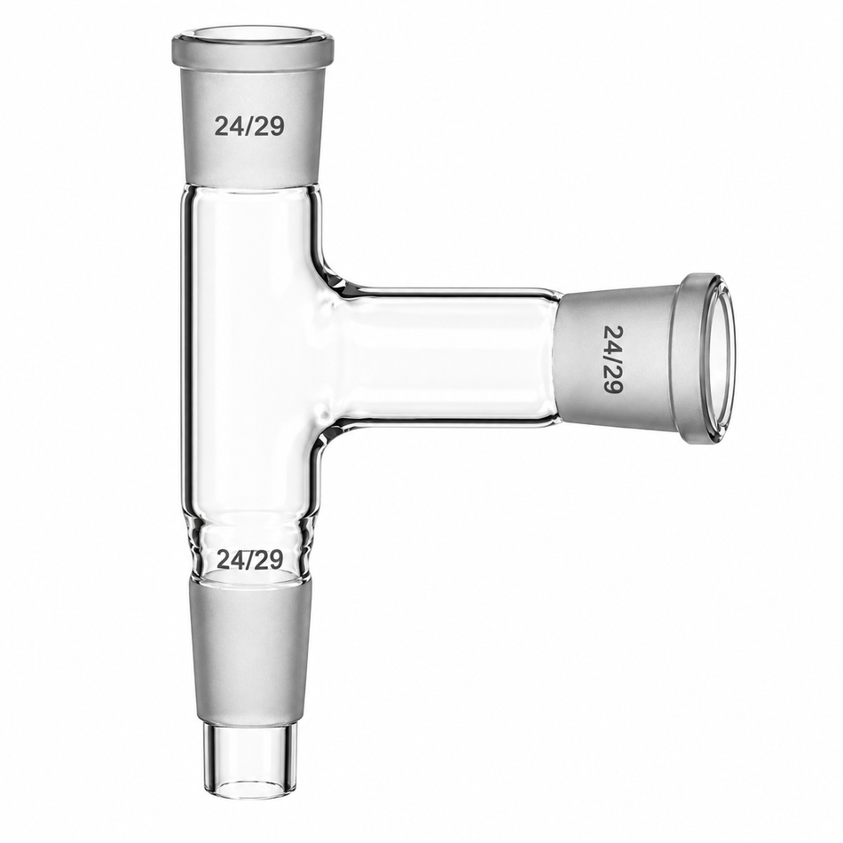 Receiver Adapter Socket to Cone Borosilicate Glass With Vertical Socket