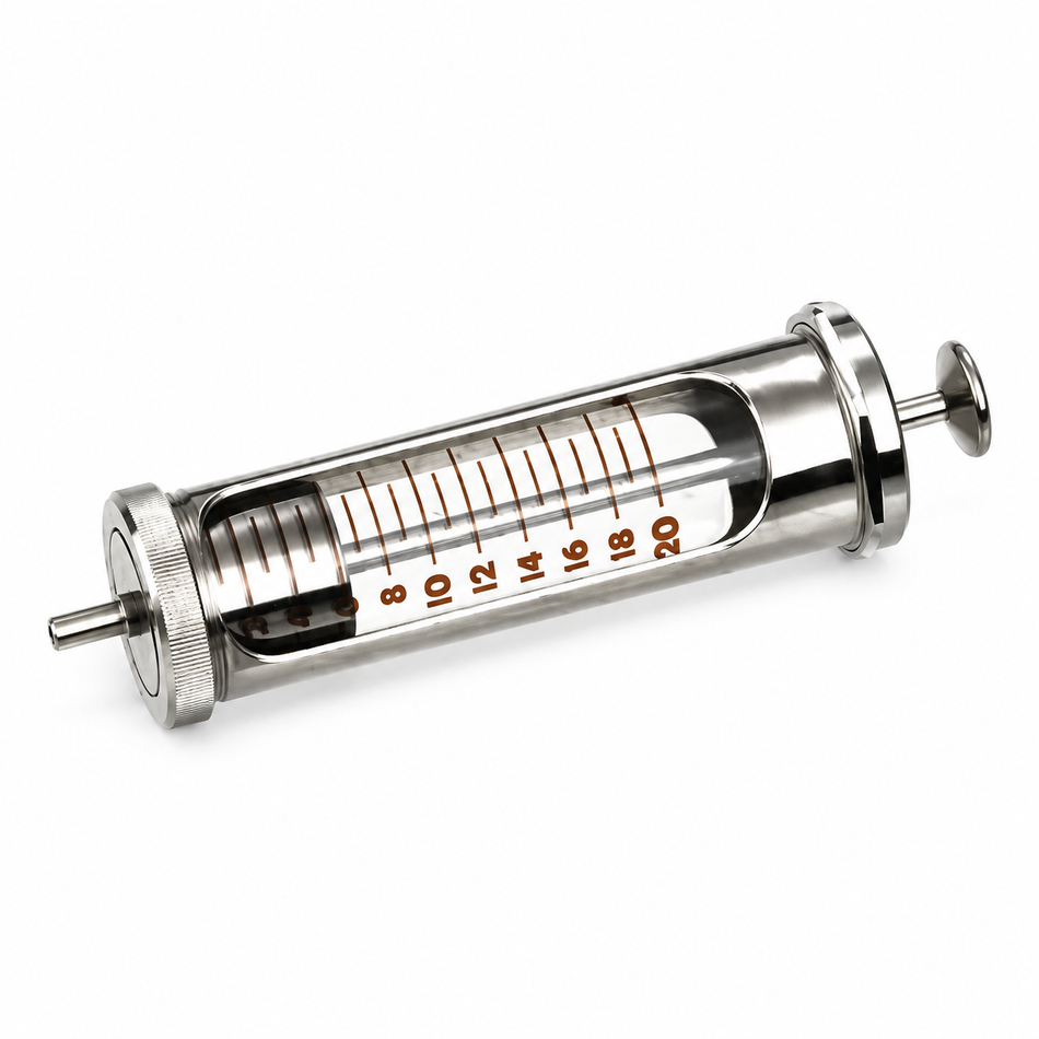 SANITEX Dismantable Syringe with Centre Luer Nozzle
