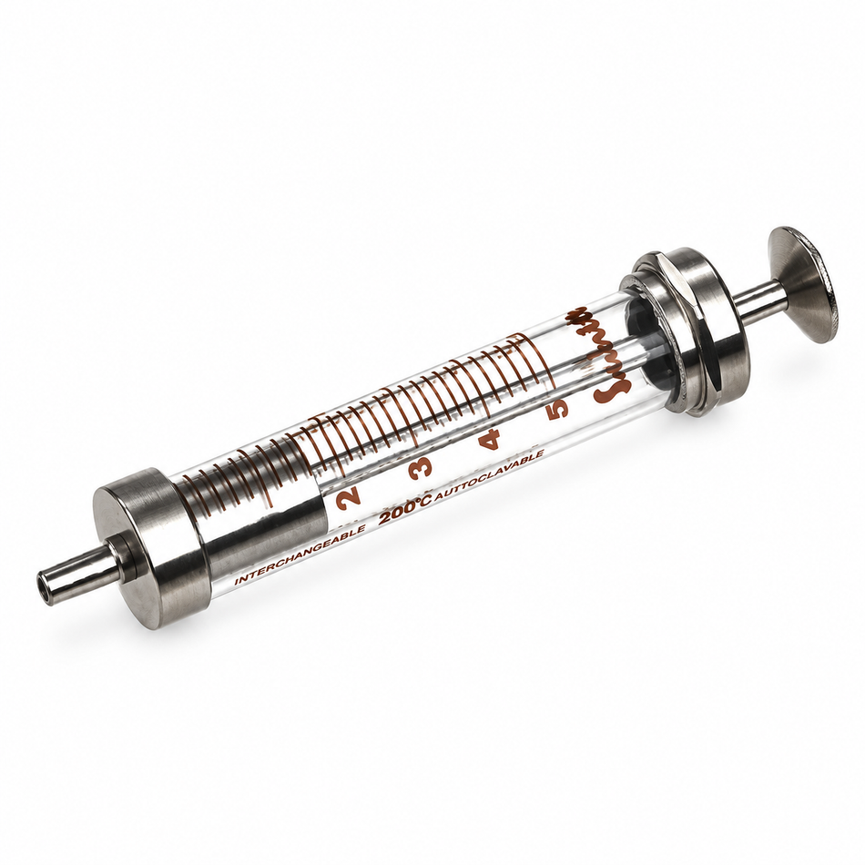 SANITEX Original Record Syringe with Centre Luer Nozzle