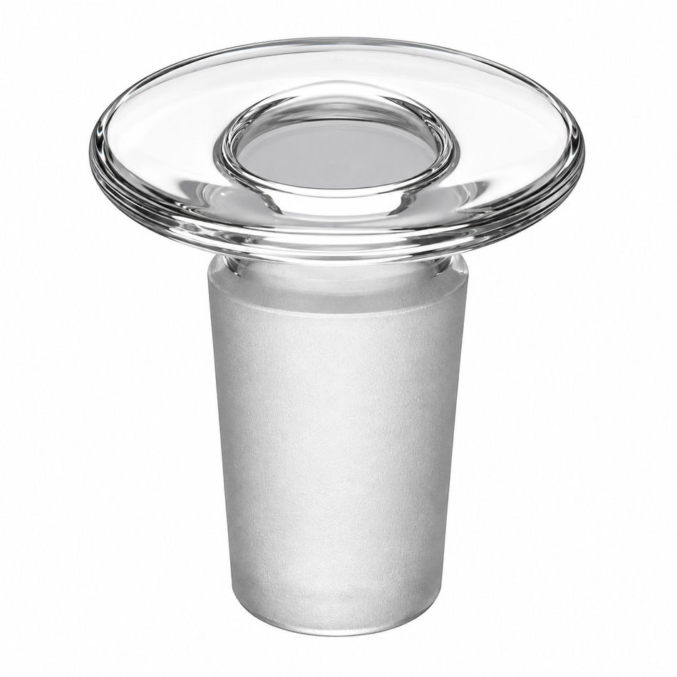 Stopper Solid Flat Head Borosilicate Glass for Reagent Bottles