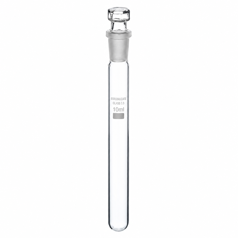 Test Tube Borosilicate Glass With Socket Plain