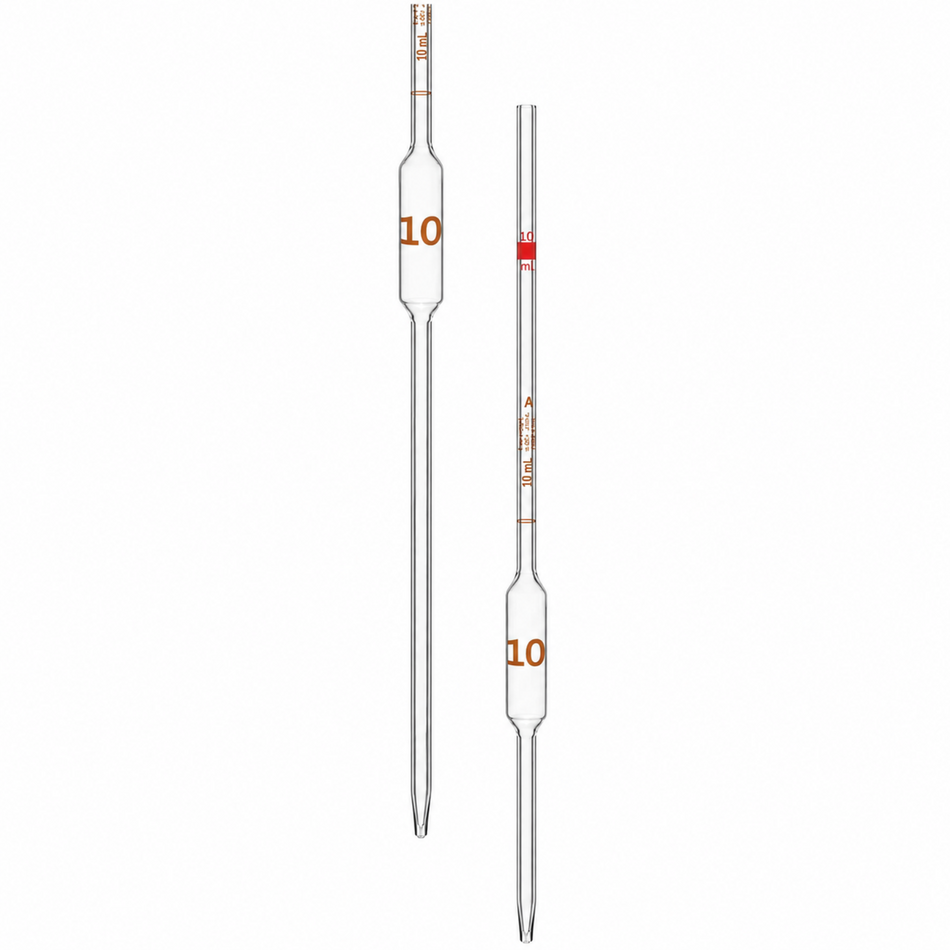 Volumetric Pipette Borosilicate Glass With One Mark Bulb Type ASTM Class A