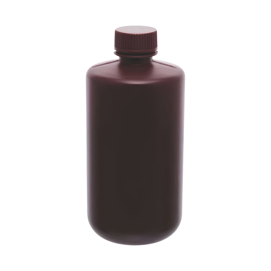 HDPE Amber, Reagent Bottle Narrow Mouth