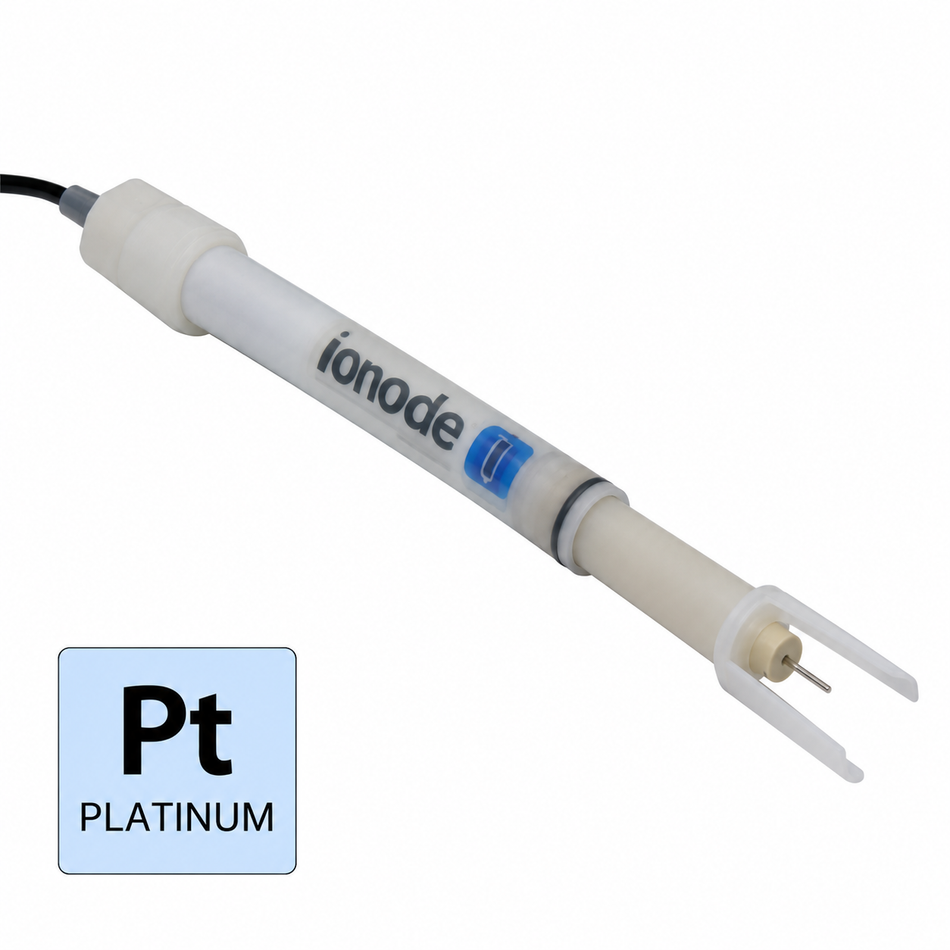 Ionode IJ64-HT Pt ORP Sensor with Platinum Pin and S8 Connector