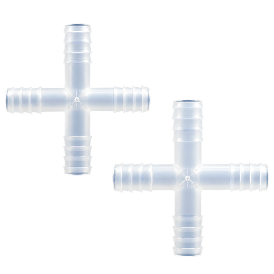 Kartell 4-Way Cross Connector Polypropylene Untapered