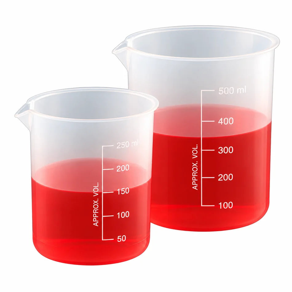 Kartell Beaker Low Form PFA With Graduation & Spout
