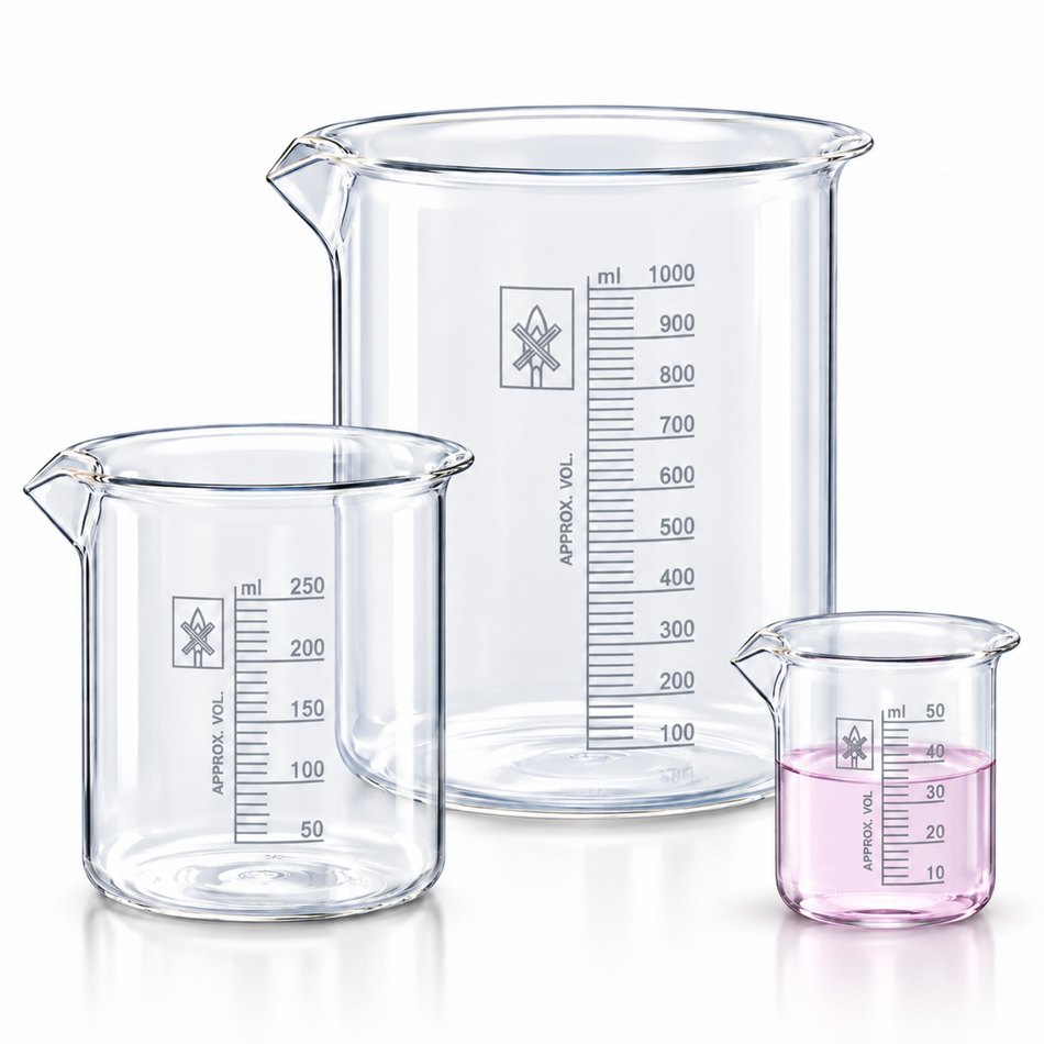 Kartell Beaker TPX Low Form Class B Graduated