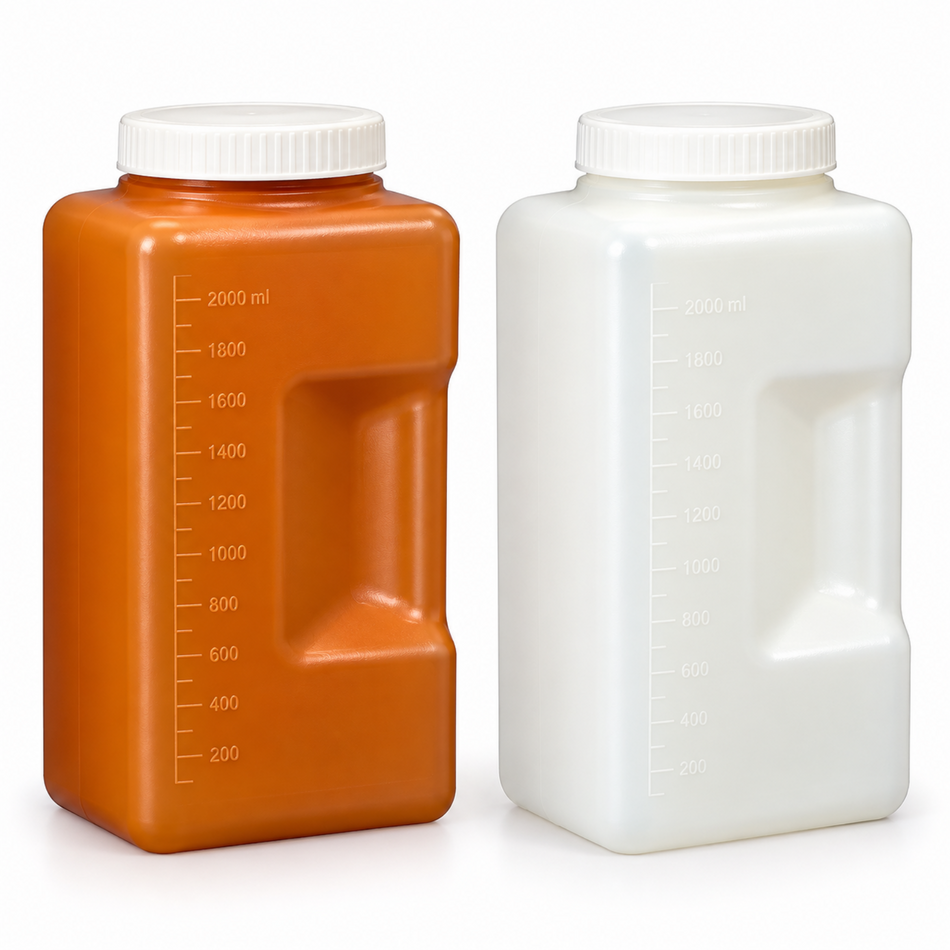 Kartell Bottle HDPE Graduated Rectangular Base