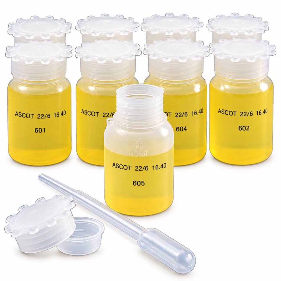 Kartell Bottle Polyethylene Body Polypropylene Cap Wide Neck Graduated
