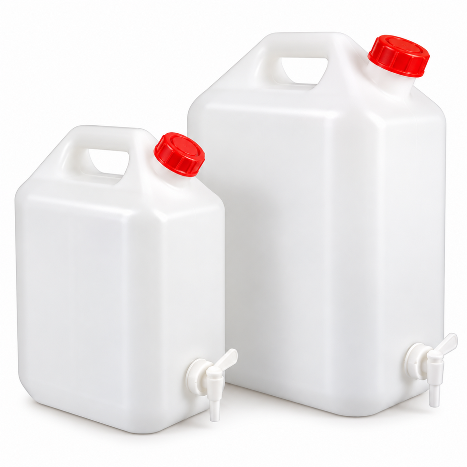 Kartell Carboy HDPE Rectangular with Spigot