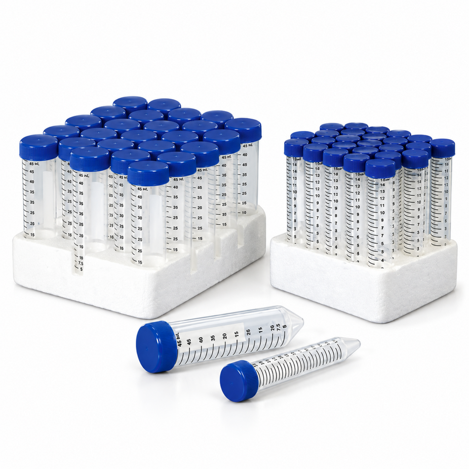 Kartell Centrifuge Tube Polypropylene Conical Graduated Tray