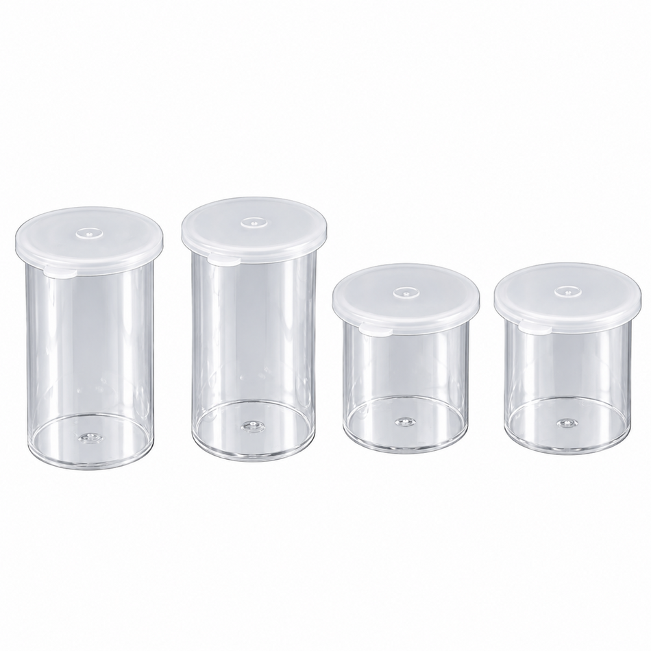 Kartell Container Polystyrene with Snap-On Lid