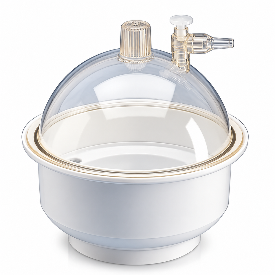 Kartell Desiccator PP/PC Filtration and Vacuum