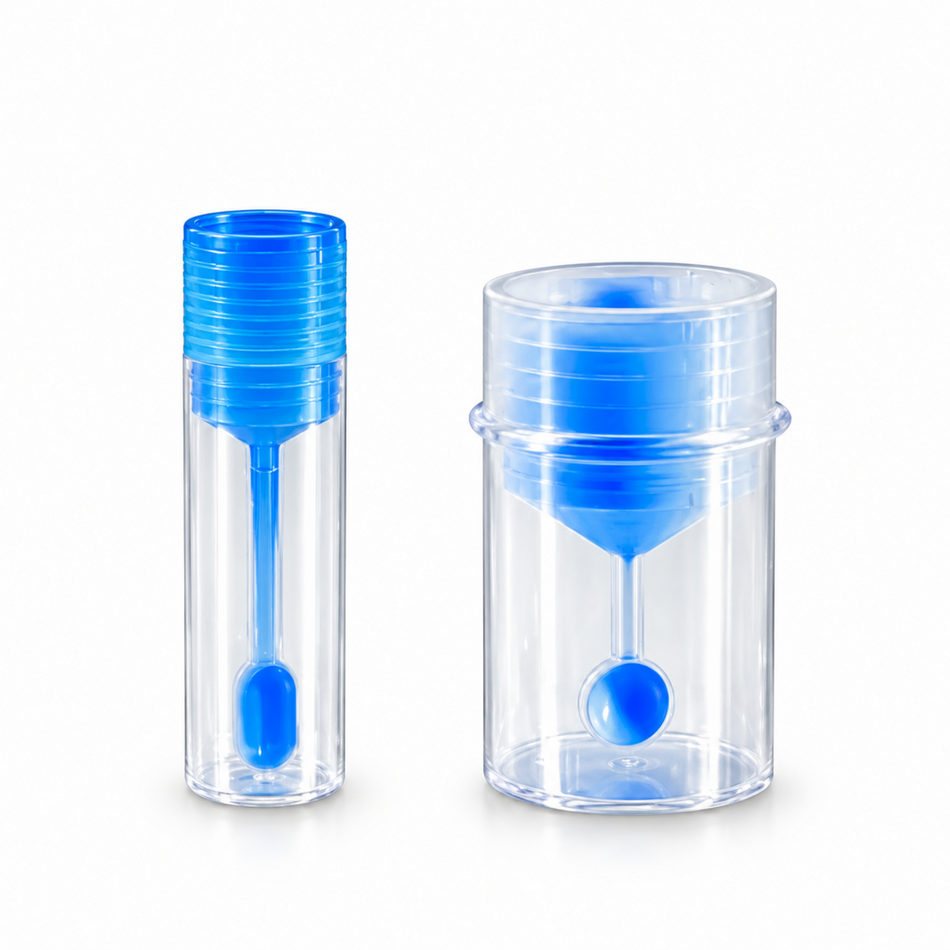 Kartell Faeces Container PS with PP Stopper and Spoon