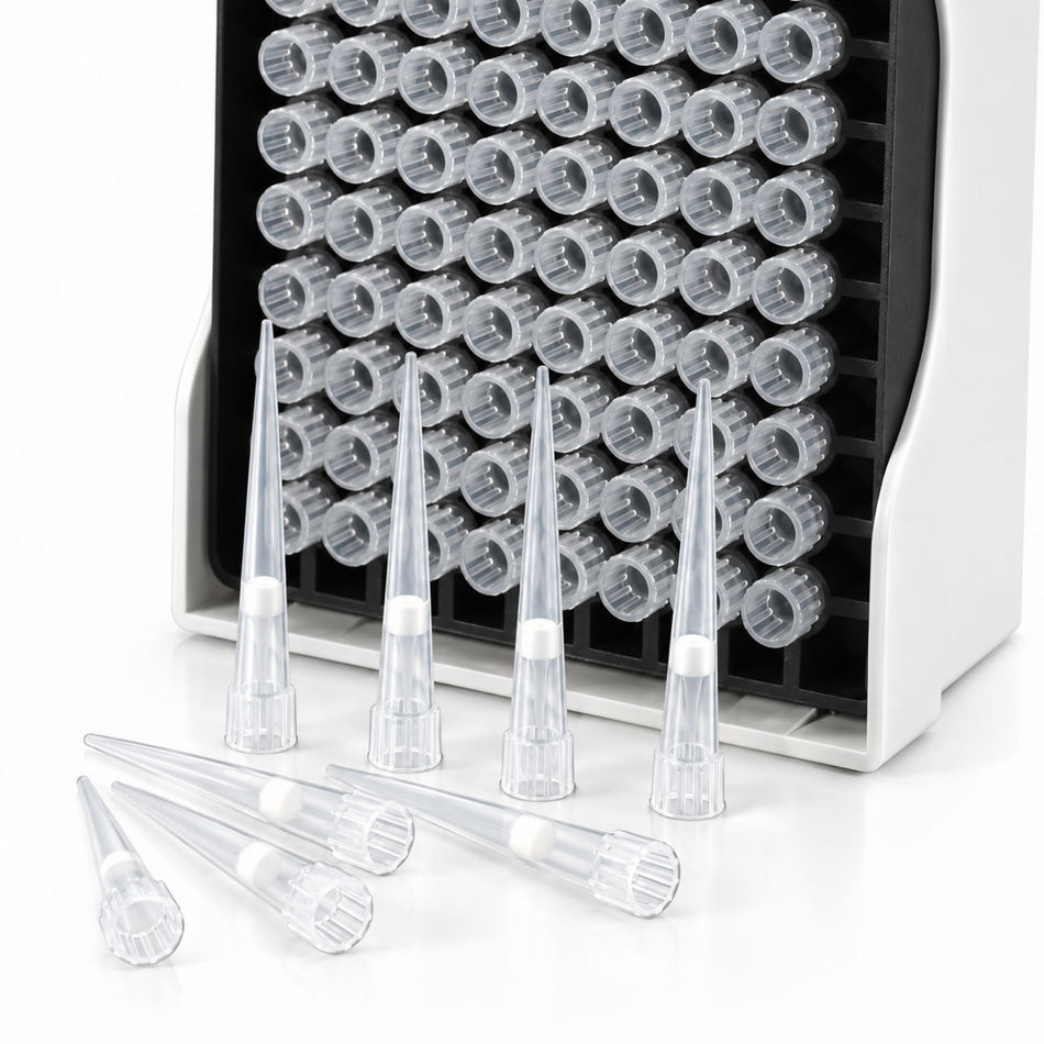 Kartell Filter Pipette Tips Eppendorf Type 5–100 µl
