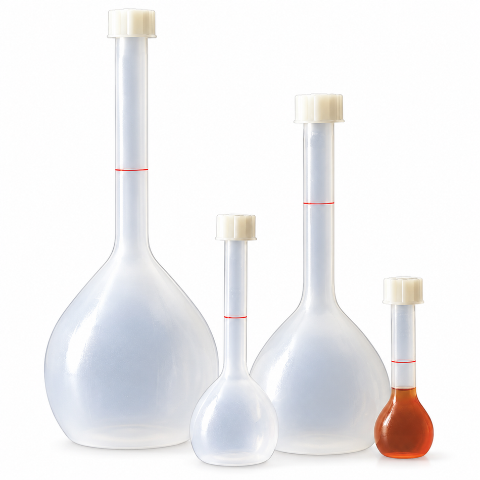 Kartell Flask Polypropylene Volumetric with Screw Cap