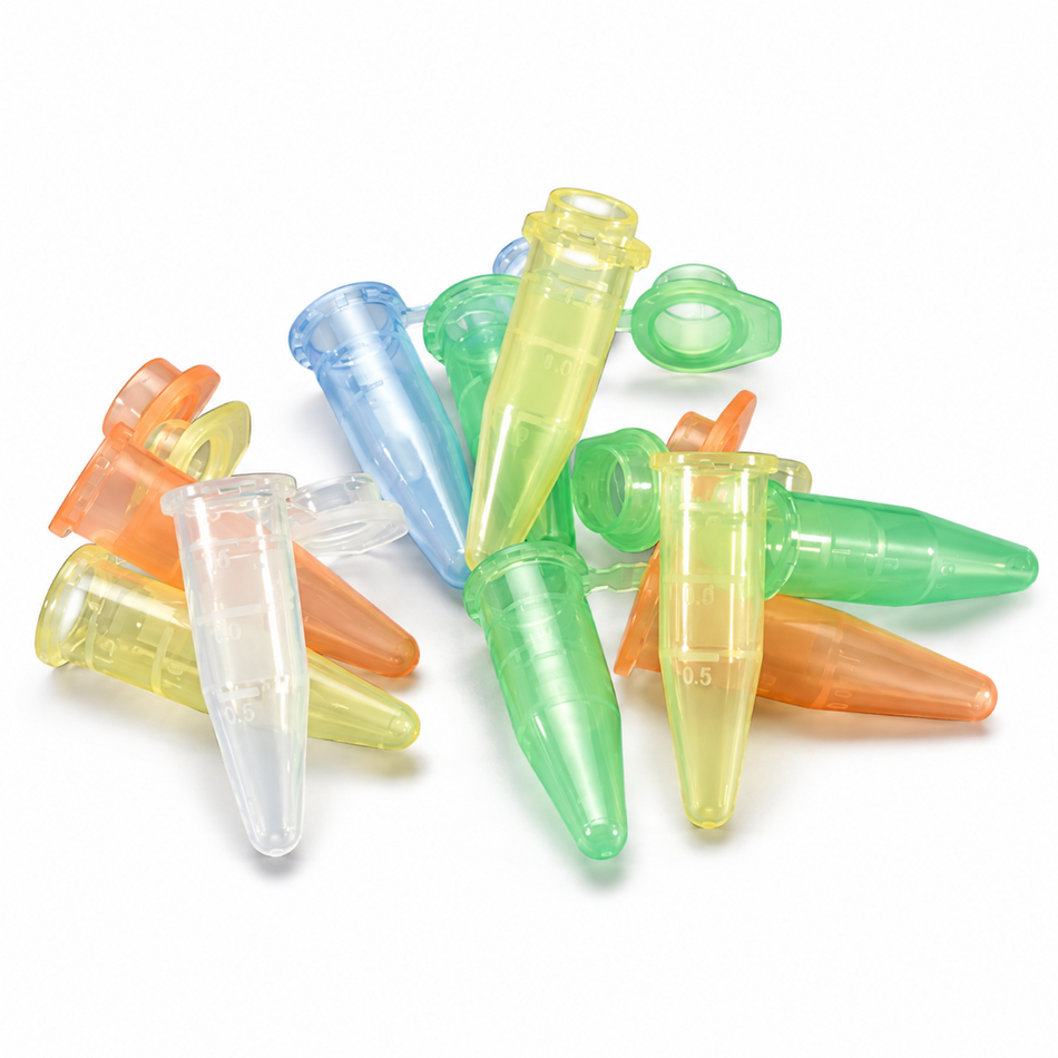 Kartell Micro Test Tubes Polypropylene Graduated Pack of 1000