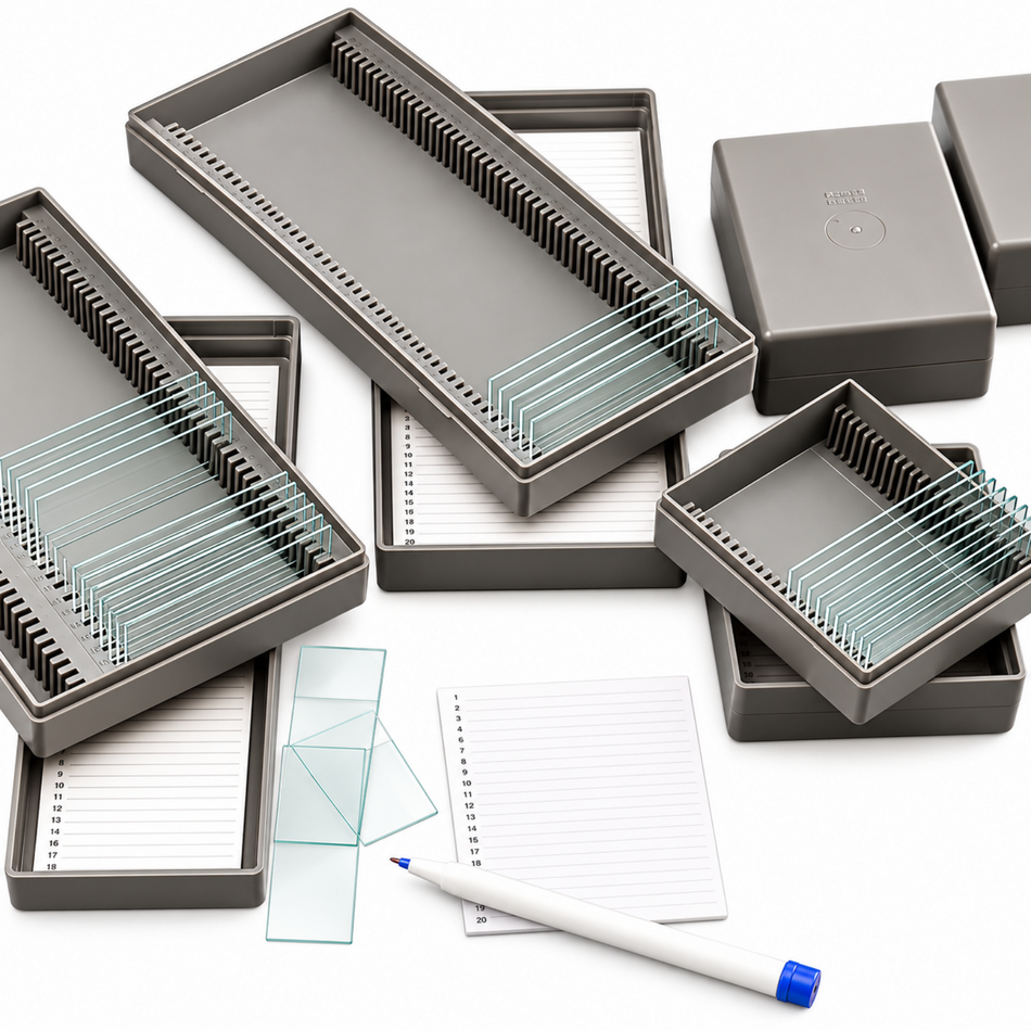 Kartell Microscope Slide Box Polystyrene High Impact