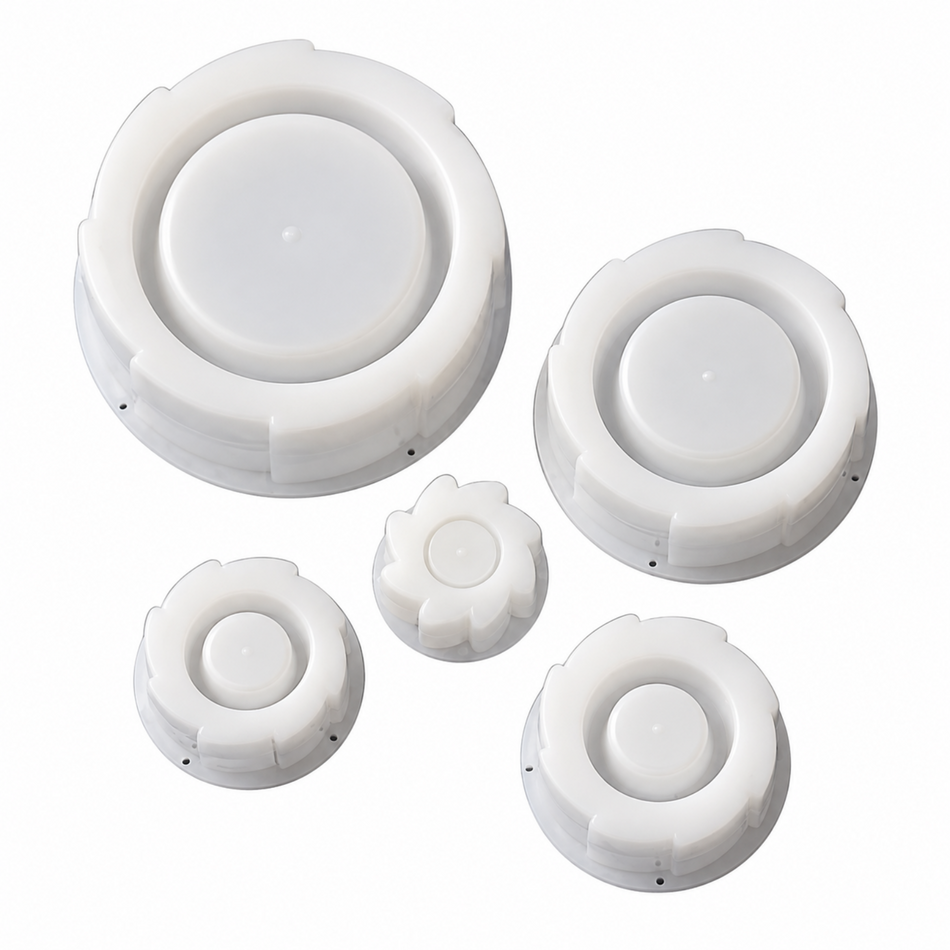 Kartell Screw Cap HDPE Standardised for DIN 168 Bottles
