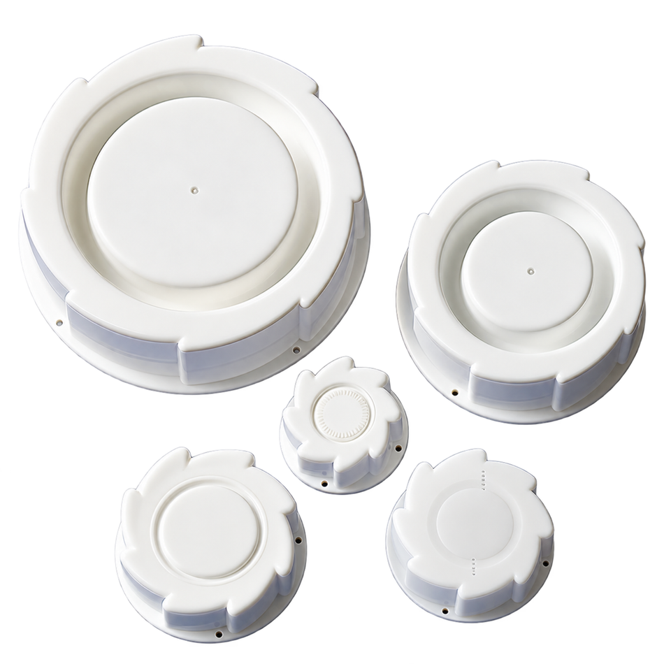 Kartell Screw Cap Polypropylene Standardised for DIN 168 Bottles