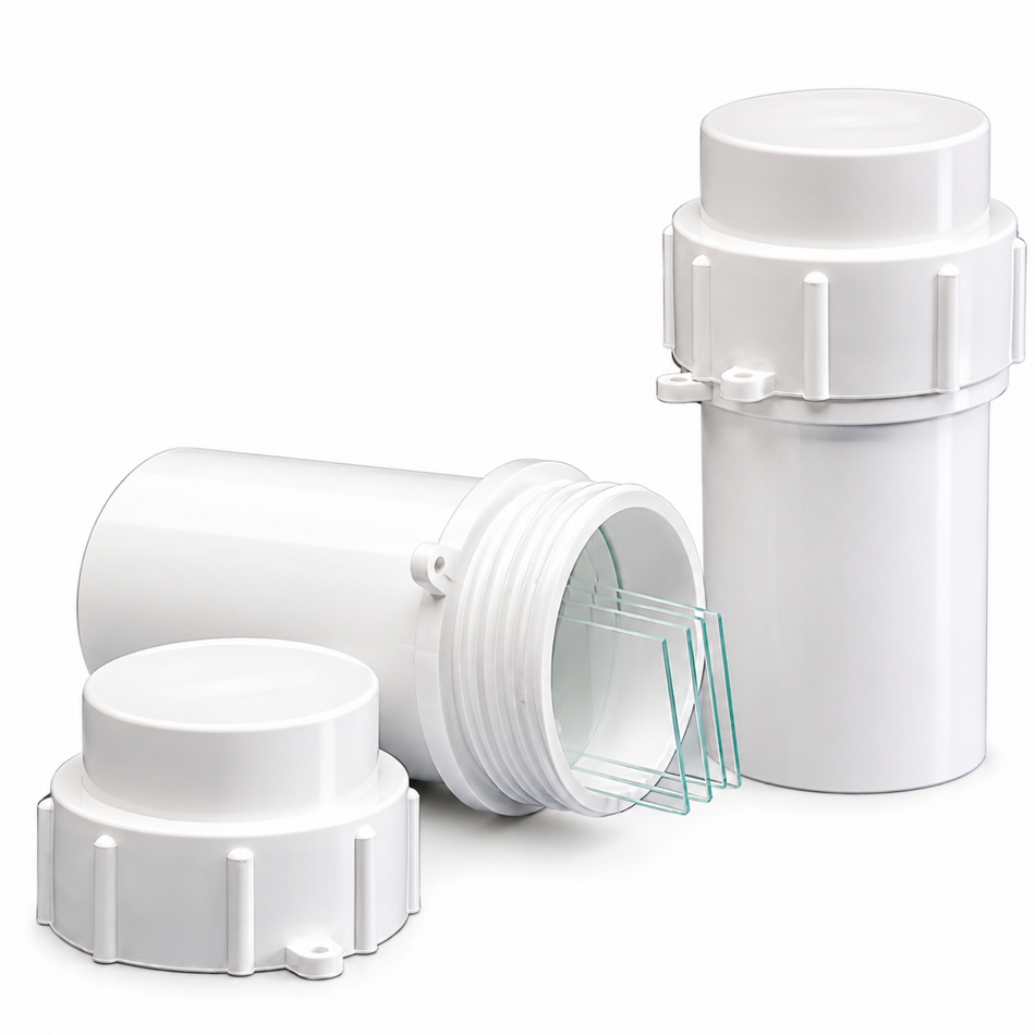 Kartell Slide Mailer Polypropylene Coplin Jar Style