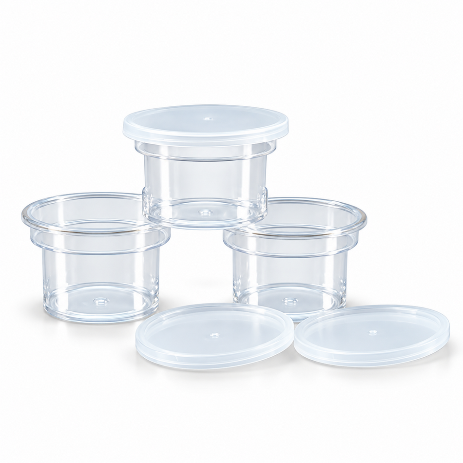 Kartell Specimen Container Polystyrene with Polyethylene Lid Pack of 1000