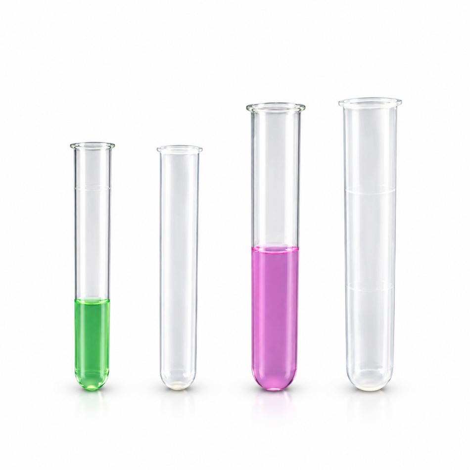 Kartell Test Tubes Polypropylene Cylindrical with Rim