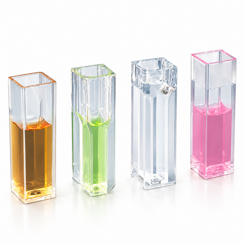 Kartell Visible Range Cuvettes Optical Polystyrene Pack of 100