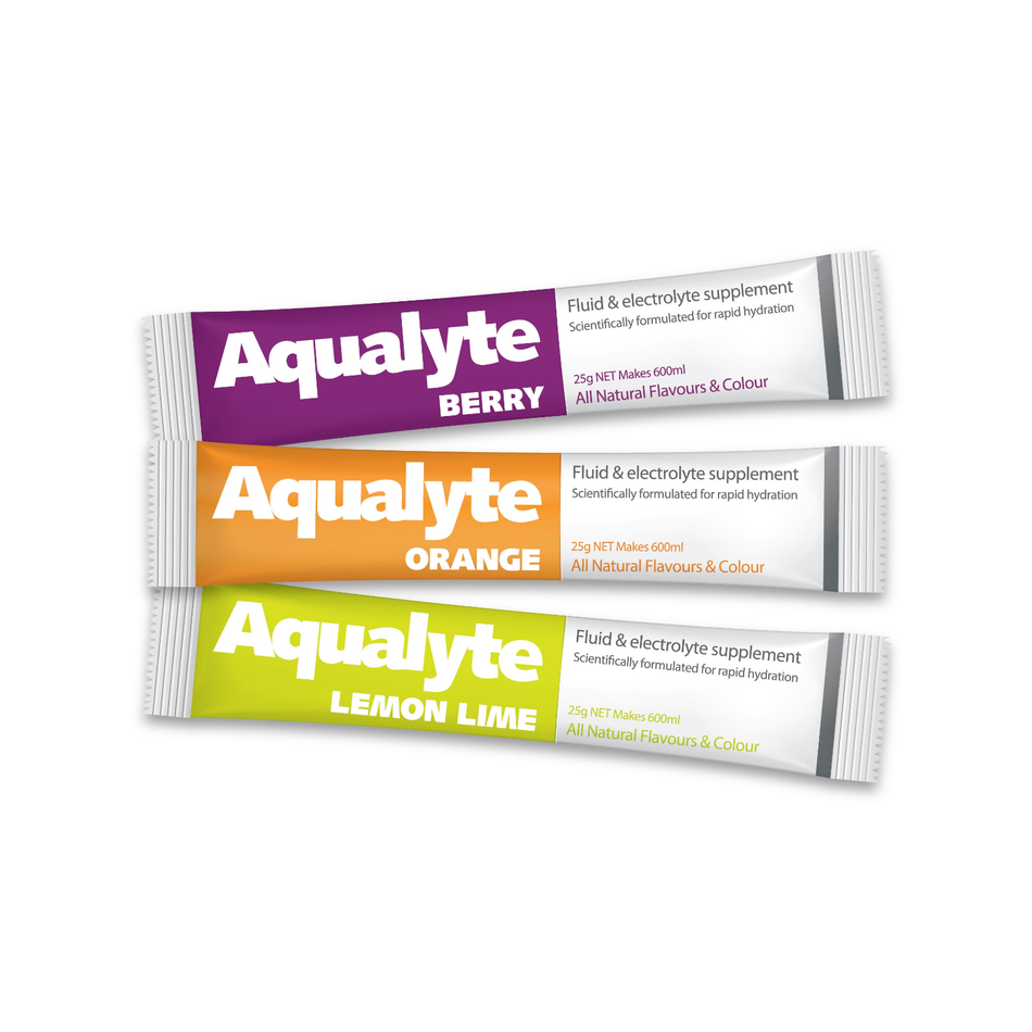 Maxisafe Aqualyte 3 Mixed Flavours 25g Sachets Box of 50