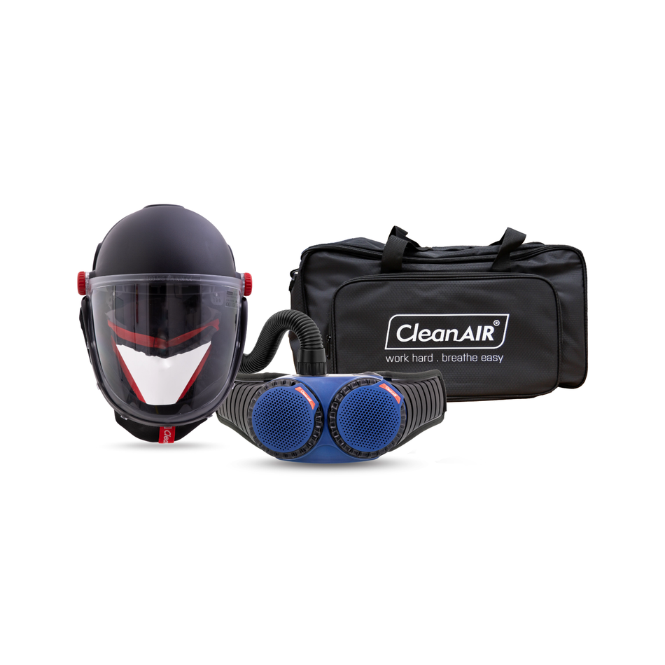 Maxisafe CleanAIR CA-40G Hard Hat and AerGO PAPR Kit
