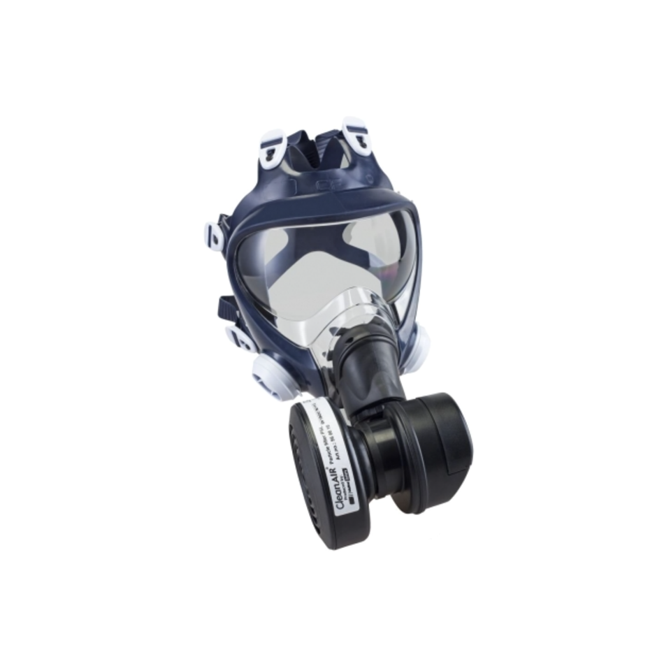 Maxisafe CleanAIR RCF02 Full Face Respirator and Asbest PAPR Kit Nose Mounted