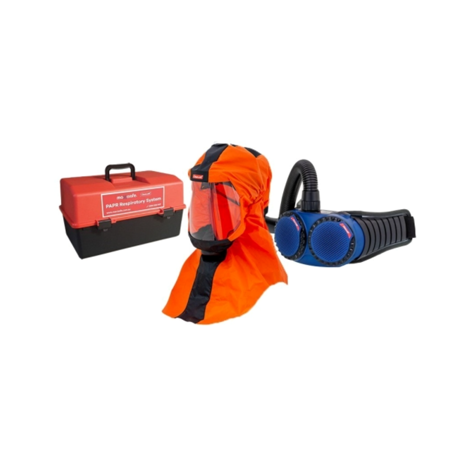 Maxisafe CleanAIR CA-2 Long Hood and AerGO PAPR Kit