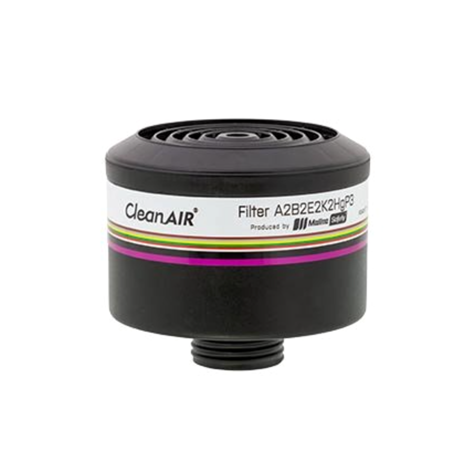 Maxisafe A2B2E2K2HgP3 Combined Filter to suit Chemical 2F 3F and CF02 GX02 Full Face Respirators