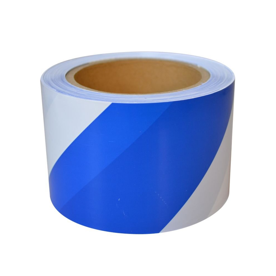 Maxisafe Barricade Tape Blue and White