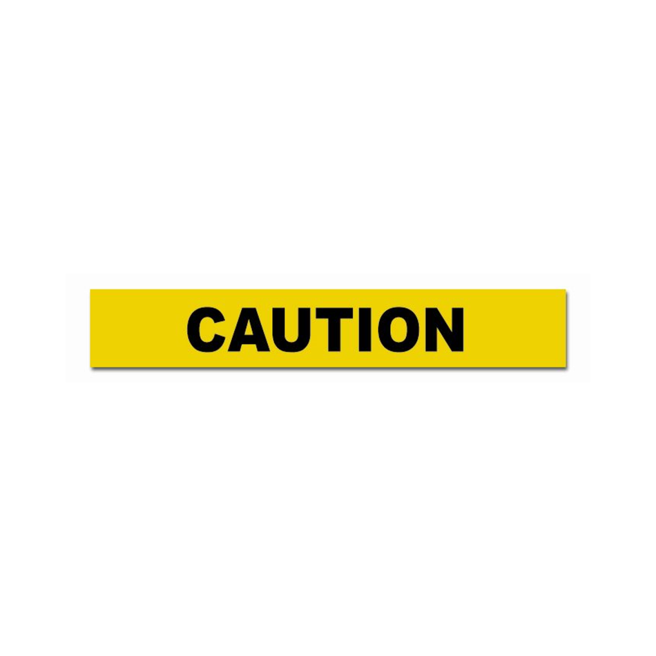 Maxisafe Barricade Tape Caution Black on Yellow