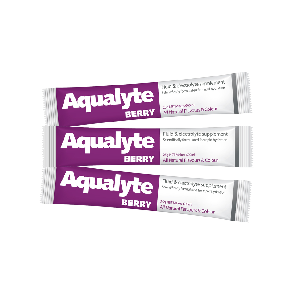 Maxisafe Aqualyte Berry Flavour 25g Sachets Box of 50