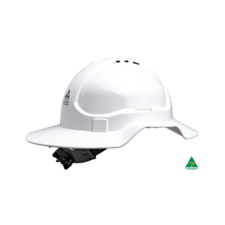 Maxisafe Broadbrim Vented Hard Hat