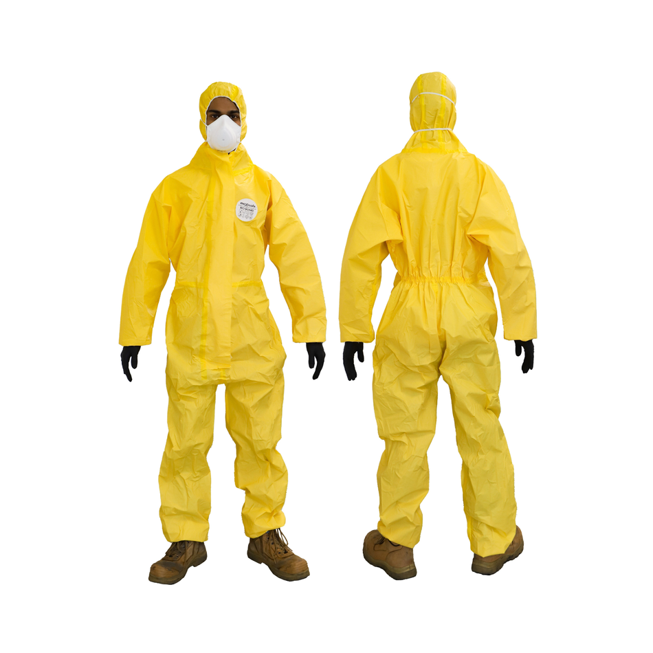 Maxisafe Chembarrier Type 3/4/5/6 Laminated Disposable Coverall