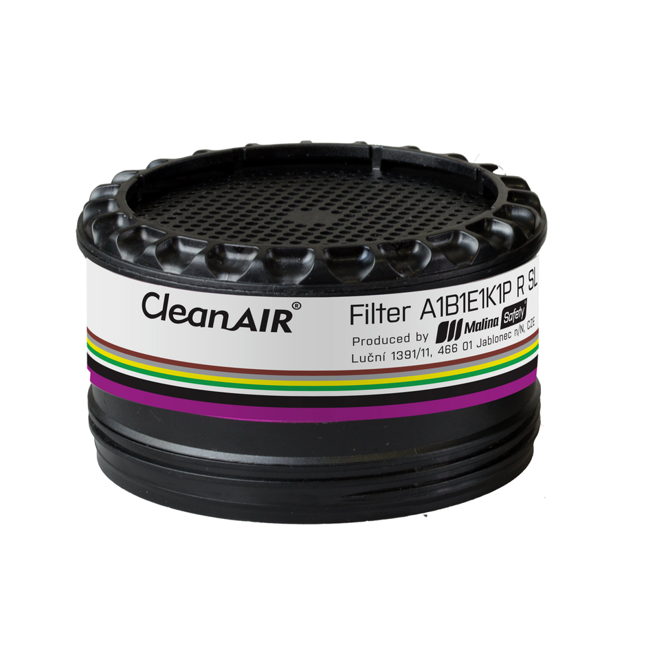 Maxisafe CleanAIR AerGO Combined Ozone Filters ABEK1 P3 2 Pieces